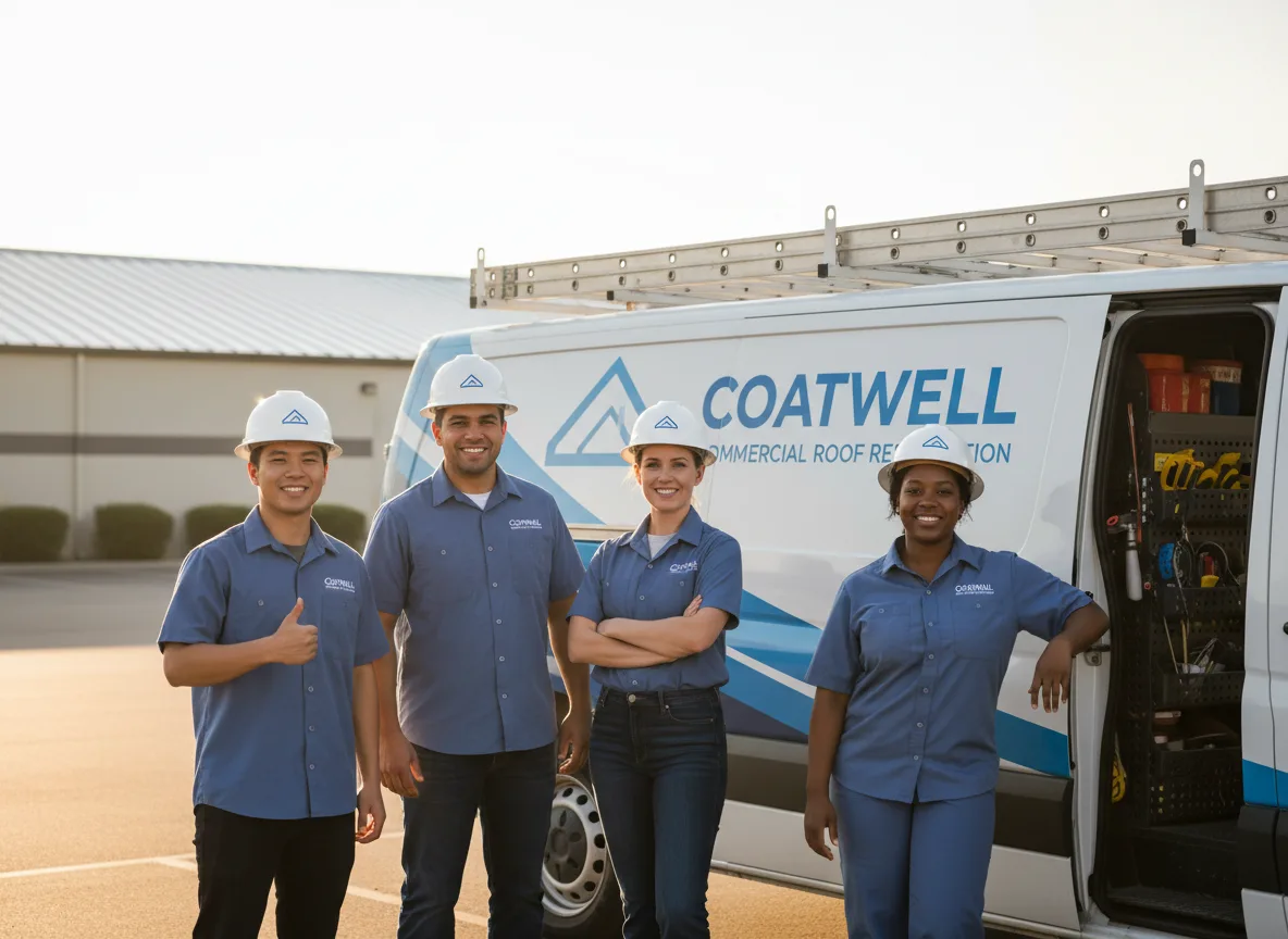 Commercial roof coating company in Edward, NC